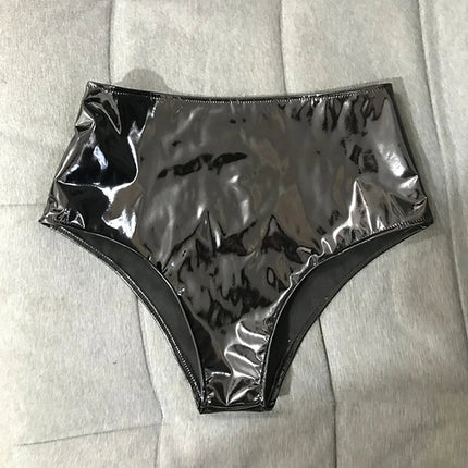 Glossy Metallic Triangle Performance Shorts