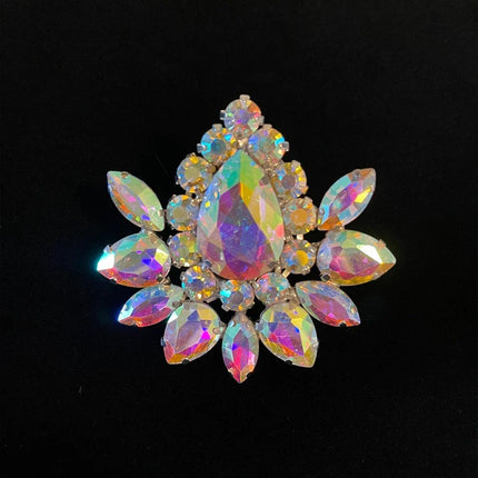 AB Rhinestone Statement Ring