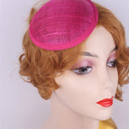 Rose red Round / 1PCS With Clip