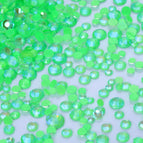 Shimmer Apple Green / Mix Size(SS6-SS20) / 1440Pcs