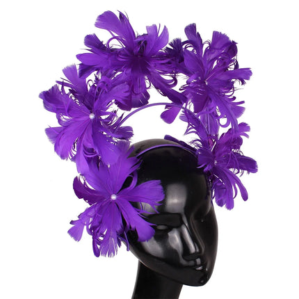 Feather Flower Headdress