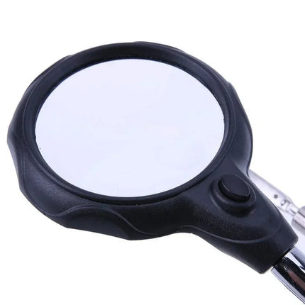 LED Magnifying Glass Auxiliary Clip & Soldering Stand Tool