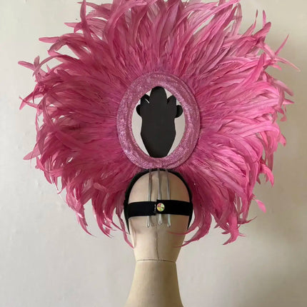 The Stardust Copacabana Feather Crown – Samba Parade Headdress