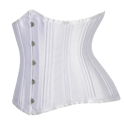20 Steel Bone Cotton Underbust Corset Heavy Duty Waist Trainer Cincher