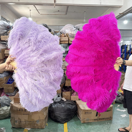 130CM Ostrich Feather Fans