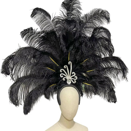 The Stardust Dionysia Masquerade Crown – Carnival & Ball Samba Headdress
