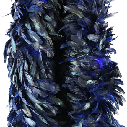 Natural Fluffy Rooster Feather Marabou Boa