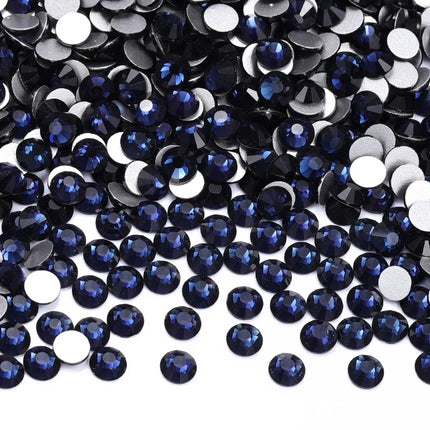 SS3-SS60 Blue Series Non-Hotfix High Quality Glass Flatback Rhinestones