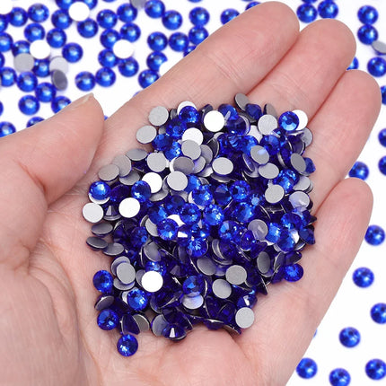 SS3-SS60 Blue Series Non-Hotfix High Quality Glass Flatback Rhinestones