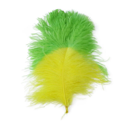 10PC Two-Tone Decorative Feather Plumes