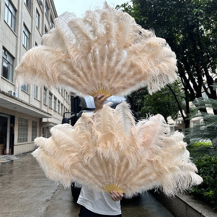 130CM Ostrich Feather Fans
