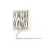 Sliver White Opal / SS6(2mm)-10yards