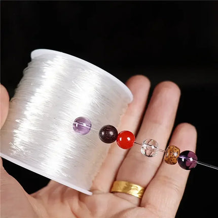 Strong Clear Elastic Stretch Jewelry Cord for Beading & Crafting
