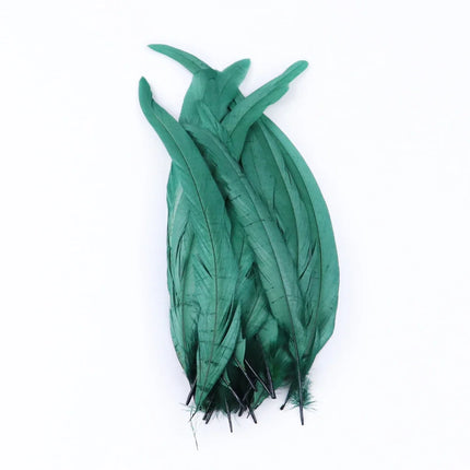 100PCS Natural Rooster Tail Feathers (25-40CM)