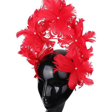 Feather Flower Headdress