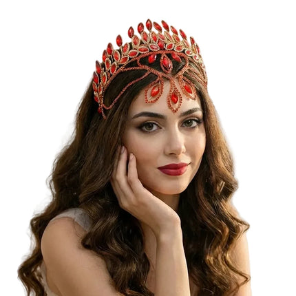 Majestic Rhinestone Headpiece