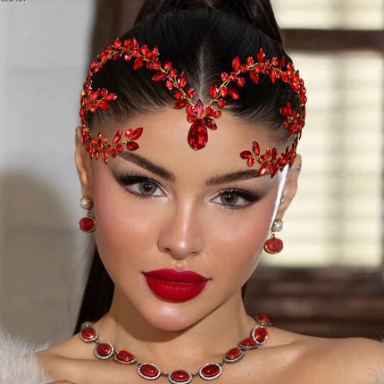 Rhinestone Forehead Headpiece