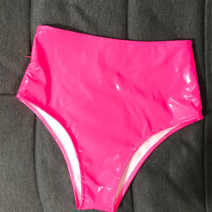 Glossy Metallic Triangle Performance Shorts