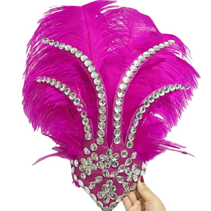 The Stardust Dionysia – Classic Feathered Samba Carnival & Masque Crown