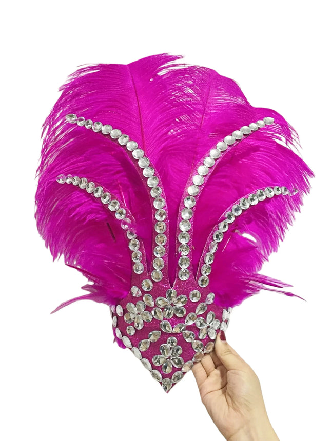 The Stardust Dionysia – Classic Feathered Samba Carnival & Masque Crown