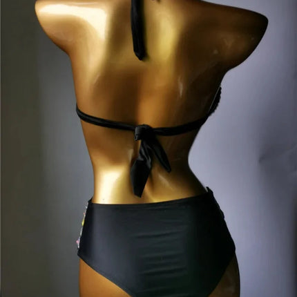 The Venus Horizon Rhinestone Bikini – Premium Crystal Triangle Showgirl Set