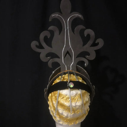 The Stardust Wings of Radiance – Deluxe Feathered Samba & Carnival Crown