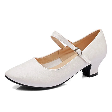 The Stardust Blossom Chinoiserie Dance Pump – Vintage Latin & Cabaret Heel