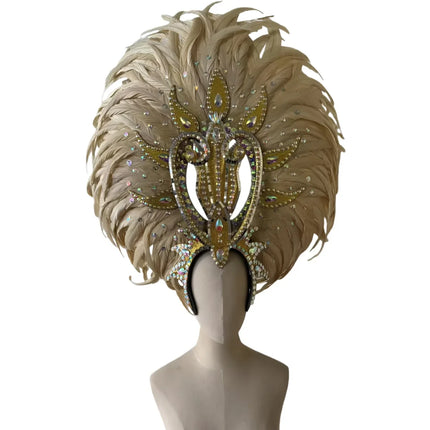 The Stardust Copacabana Feather Crown – Samba Parade Headdress
