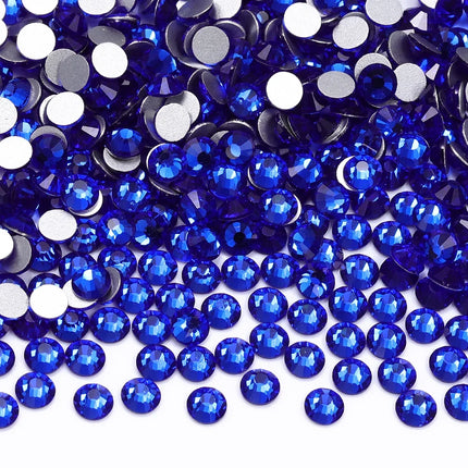 SS3-SS60 Blue Series Non-Hotfix High Quality Glass Flatback Rhinestones