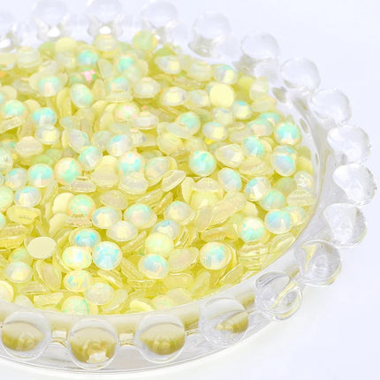 SS6-SS30 Mocha Opal Coral Reef Flatback Glass Non-Hotfix Rhinestones
