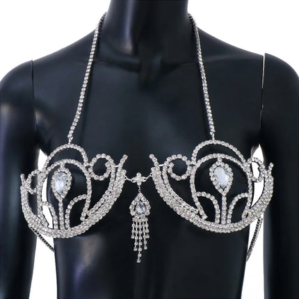 Crystal Bikini Top Body Chain