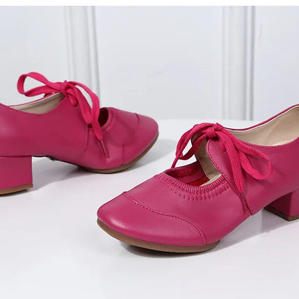 The Stardust Encore Practice Oxford – Leather Latin & Jazz Dance Shoe