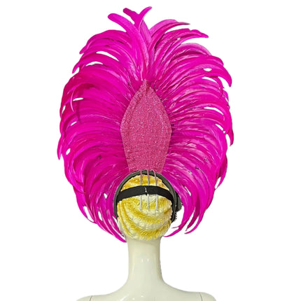 The Stardust Luminary Crown – Lavender & Multi-Tone Samba Carnival Headdress