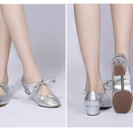 The Stardust Encore Practice Oxford – Leather Latin & Jazz Dance Shoe