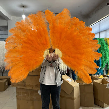 130CM Ostrich Feather Fans