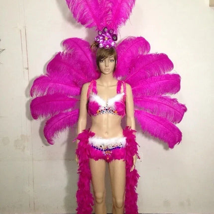 The Stardust Victoria Sovereign – Deluxe Angel Feather Wing & Headdress Stage Costume Set