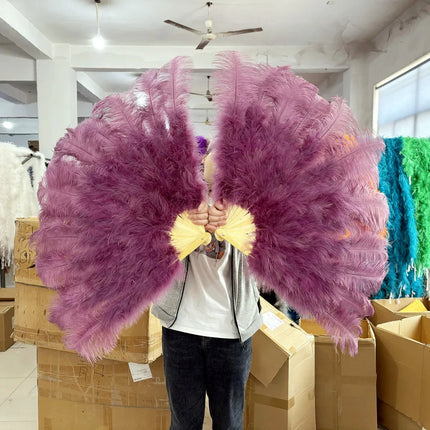 100CM Ostrich Feather Fans