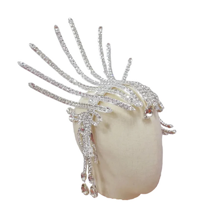 Rhinestone Showgirl Headpiece