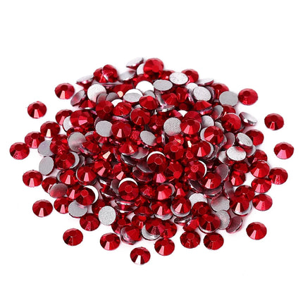 SS6-SS30 Top Quality Metallic Non-Hotfix Flatback Glass Rhinestones