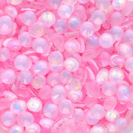 SS6-SS30 Mocha Opal Coral Reef Flatback Glass Non-Hotfix Rhinestones