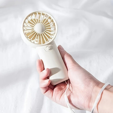 Ultra-Quiet Portable Handheld & Desktop Personal Fan