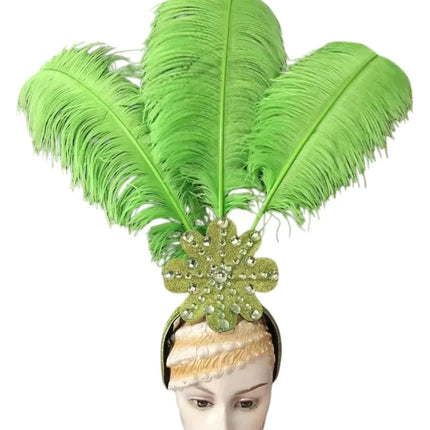 The Stardust Flora Cabaret Crown – Five-Flower Rhinestone Headdress