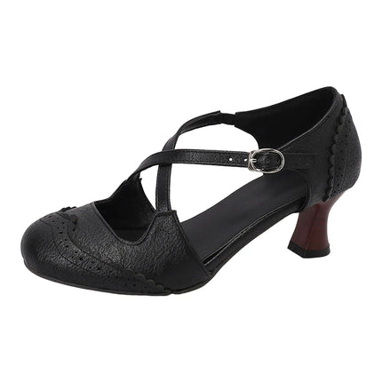 The Stardust Sweetheart Mary Jane – Vintage Cabaret Dance Pump