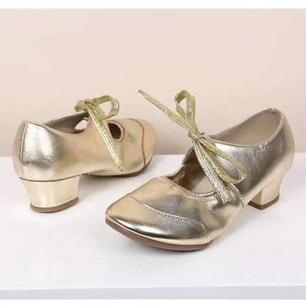 The Stardust Encore Practice Oxford – Leather Latin & Jazz Dance Shoe