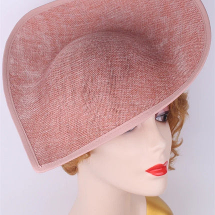 30cm Teardrop Sinamay Fascinator Base DIY Millinery Headpiece Cocktail Hat Mold