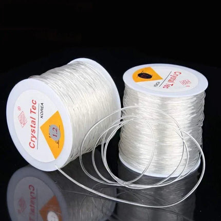 Strong Clear Elastic Stretch Jewelry Cord for Beading & Crafting
