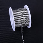 Silver Black / 2mm-10yards