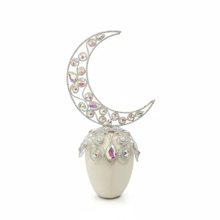 Rhinestone Moon Headpiece