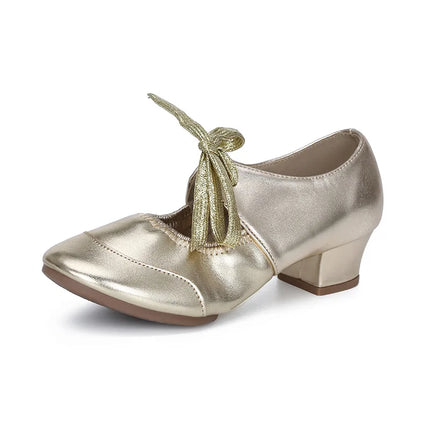 The Stardust Encore Practice Oxford – Leather Latin & Jazz Dance Shoe