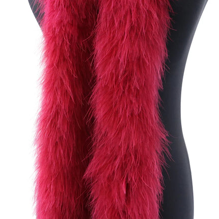 Fluffy Marabou Turkey Feather Boa (2 Meters)